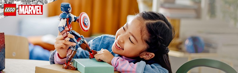 LEGO Super Heroes 76258 Amerika Kapitány építőfigura