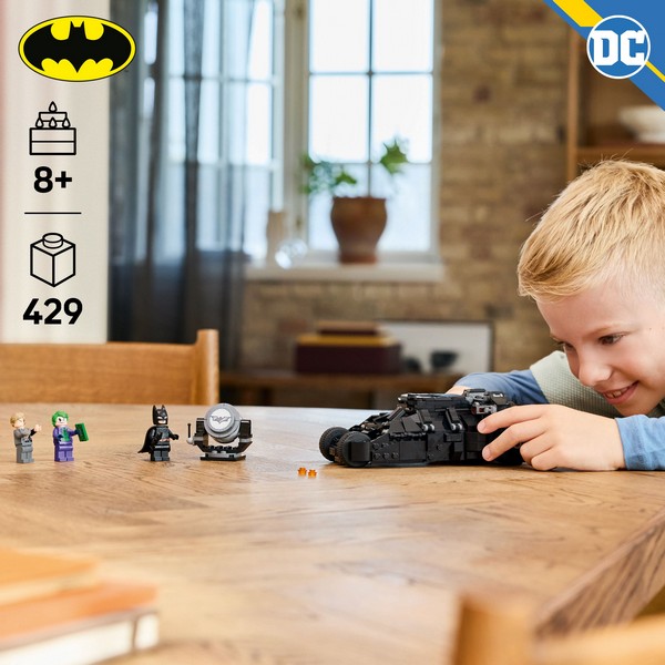 LEGO Super Heroes 76303 Batman Tumbler Vs. Kétarc És Joker