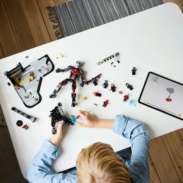 LEGO Super Heroes 76314 Amerika Kapitány: Polgárháború Csatajelenet