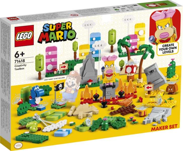 LEGO Super Mario 71418 Kreatív építés készítő szett