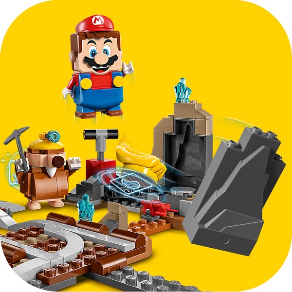 LEGO Super Mario 71425 Diddy Kong utazása a bányacsillében kiegészítő szett