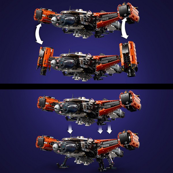LEGO Technic 42181 VTOL Teherszállító Űrhajó LT81
