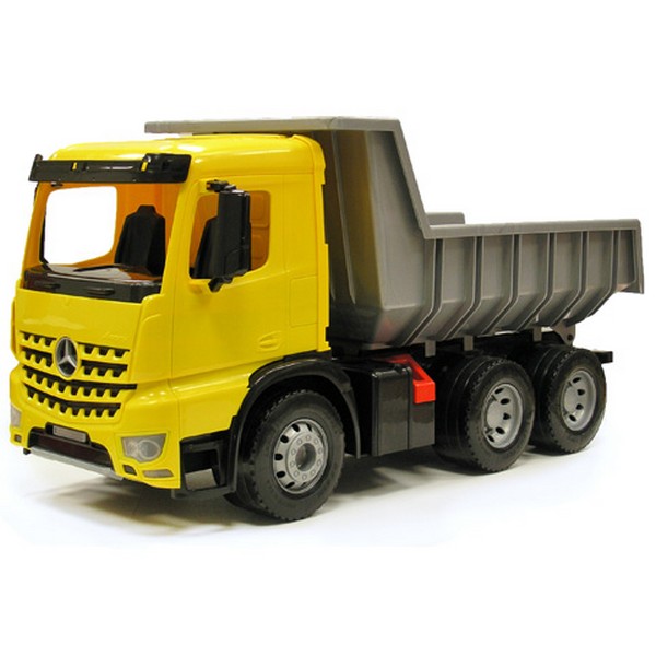 LENA Mercedes-Benz Actros óriás sárga dömper 63 cm