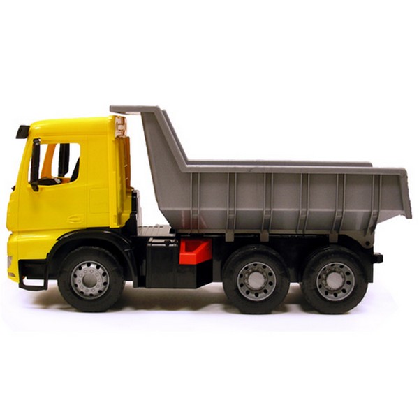 LENA Mercedes-Benz Actros óriás sárga dömper 63 cm