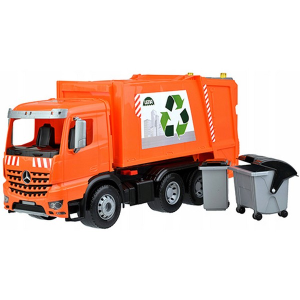 LENA Mercedes Worxx Arocs szelektív kukásautó 54 cm