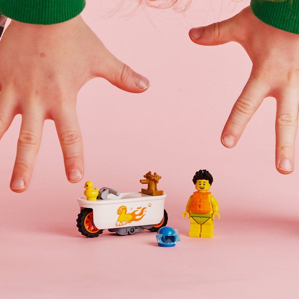 Lego City 60333 Fürdőkádas kaszkadőr motorkerékpár