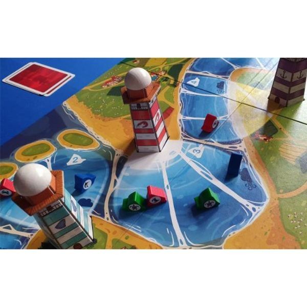 Lighthouse Run Regatták A Világítótornyok Fényében Társasjáték