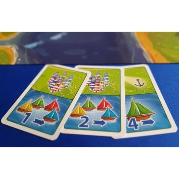 Lighthouse Run Regatták A Világítótornyok Fényében Társasjáték