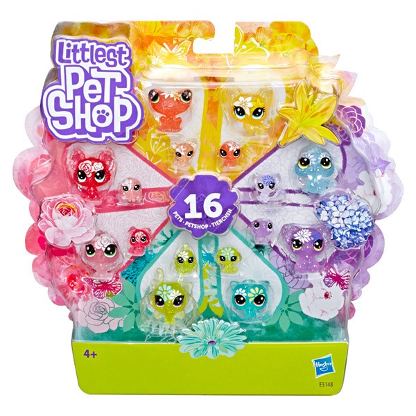 Littlest Pet Shop Virágcsokor 16 Figurával