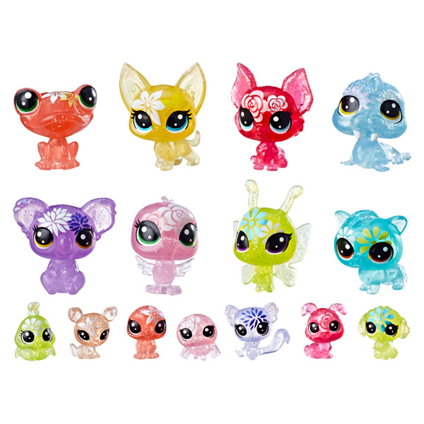 Littlest Pet Shop Virágcsokor 16 Figurával