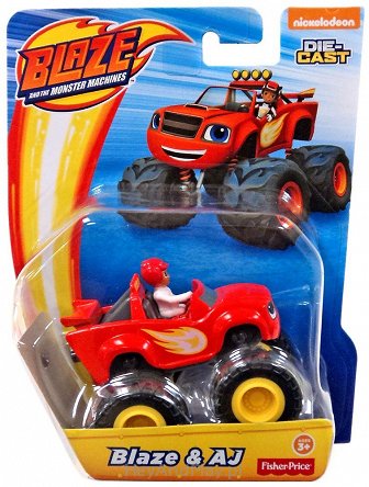 Láng és a szuperverdák Mini járgányok Blaze &amp; AJ