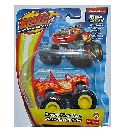 Láng és a szuperverdák mini járgány Racing Flag Blaze