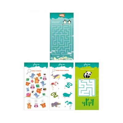 MON Puzzle 2 az 1-ben játék - A világ állatai