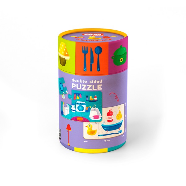 MON Puzzle 2 az 1-ben játék - Édes otthon