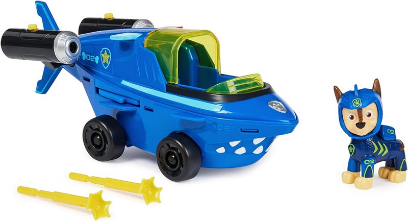 Mancs őrjárat Aqua Pups Chase járművel