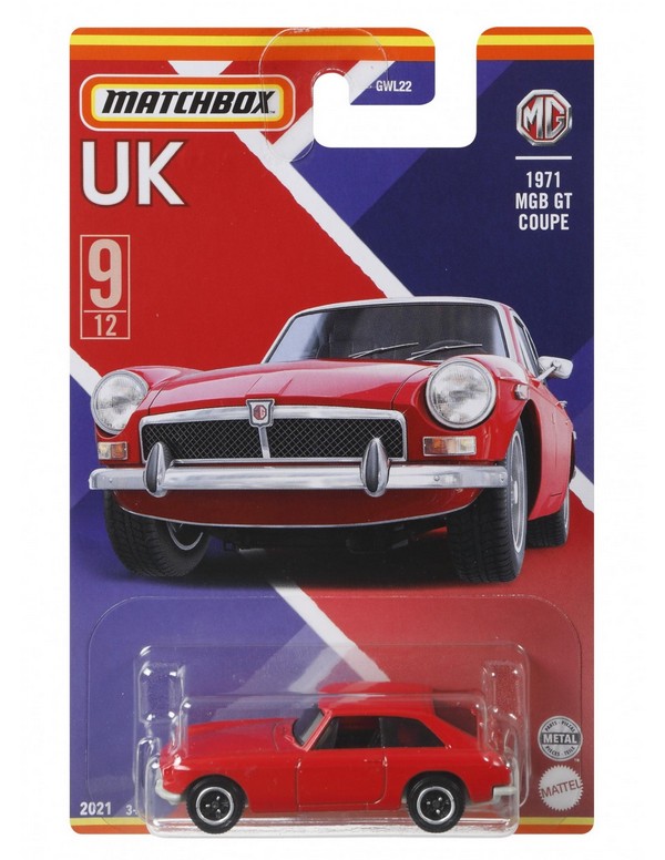 Matchbox Kisautó - Egyesült Királyság Kollekció, többféle