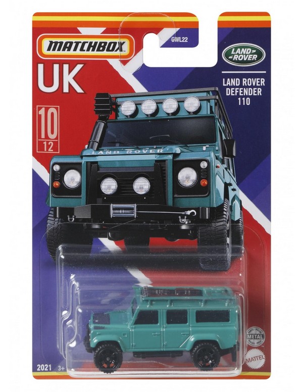 Matchbox Kisautó - Egyesült Királyság Kollekció, többféle