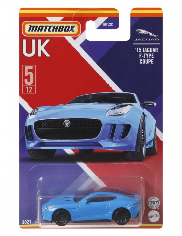 Matchbox Kisautó - Egyesült Királyság Kollekció, többféle