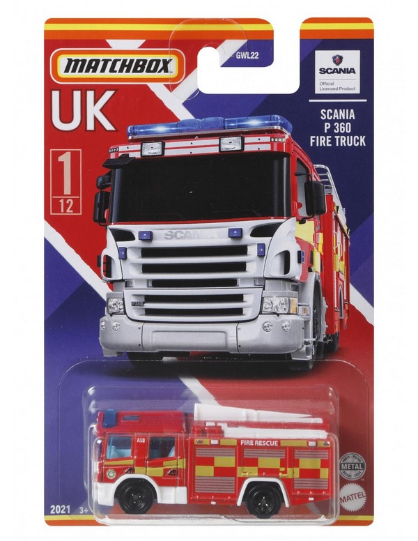 Matchbox Kisautó - Egyesült Királyság Kollekció, többféle