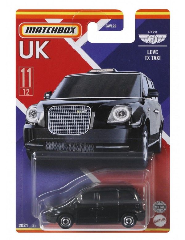 Matchbox Kisautó - Egyesült Királyság Kollekció, többféle