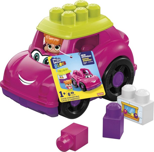 Mega Bloks Jármű Figurával - Catie Kabrió