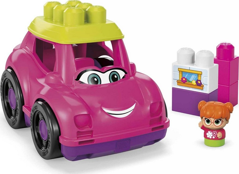 Mega Bloks Jármű Figurával - Catie Kabrió
