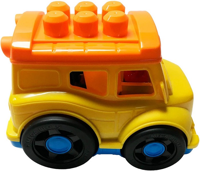 Mega Bloks Jármű Figurával - Iskolabusz