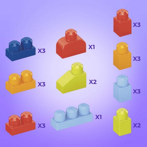 Mega Bloks Állatos Vödör - Corgi Kutyus