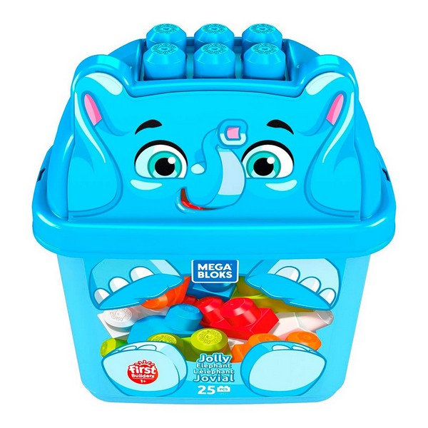 Mega Bloks Állatos Vödör - Elefánt