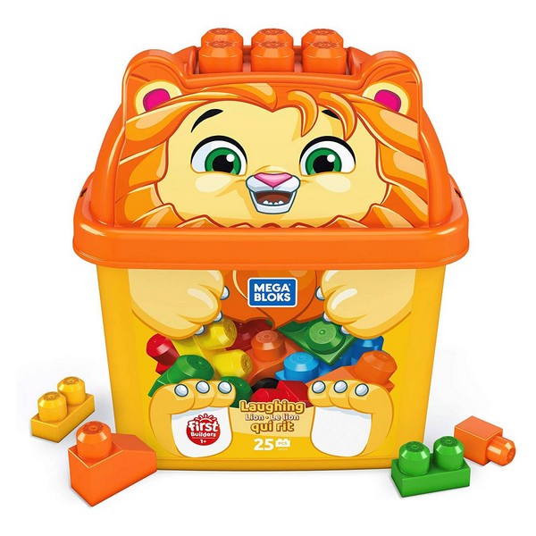 Mega Bloks Állatos Vödör - Oroszlán