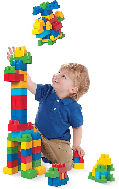 Mega Bloks Óriás Építőcsomagok (80 db) - Classic