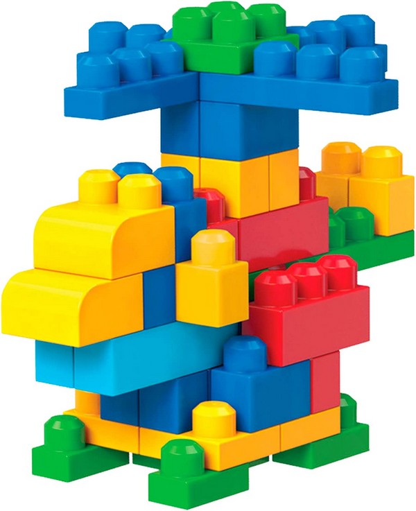 Mega Bloks Óriás Építőcsomagok (80 db) - Classic