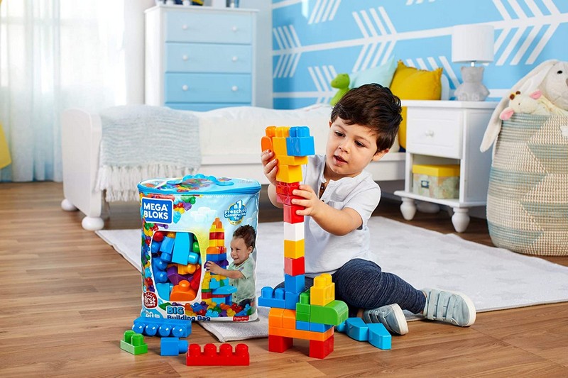 Mega Bloks Óriás Építőcsomagok (80 db) - Classic