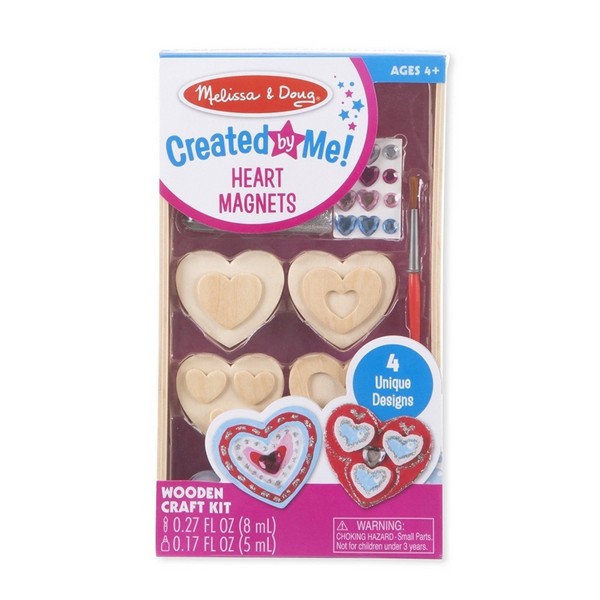 Melissa &amp; Doug Fa Hűtőmágnes Készítés Szivecskék