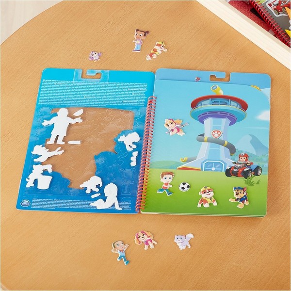 Melissa &amp; Doug Pufi Matrica Füzet Mancs Őrjárat Kaland Öböl