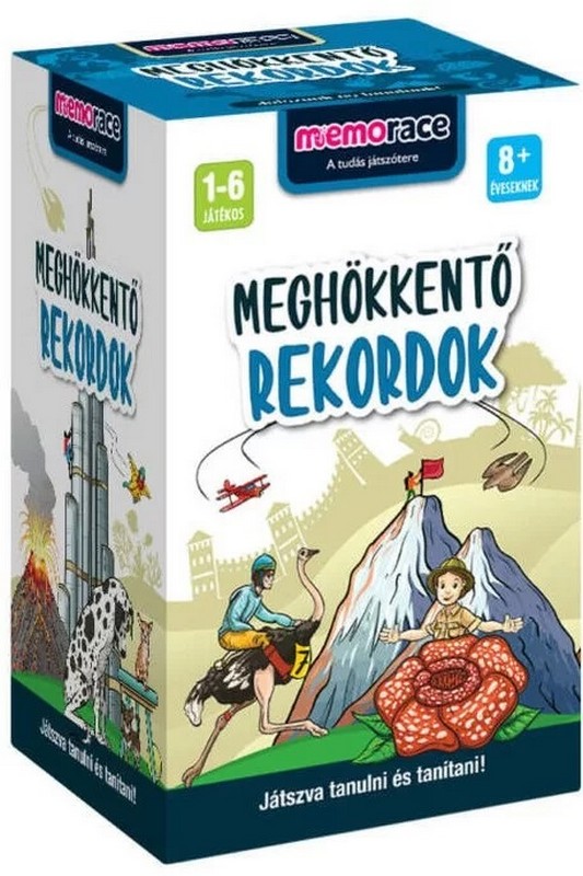 Memorace - Meghökkentő rekordok társasjáték