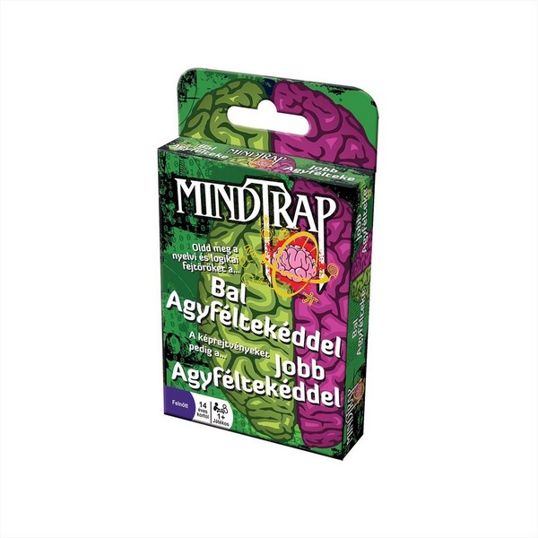 Mindtrap - Bal Agyfélteke - Jobb Agyfélteke Kártyajáték