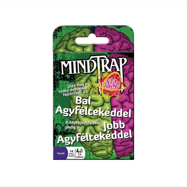 Mindtrap - Bal Agyfélteke - Jobb Agyfélteke Kártyajáték