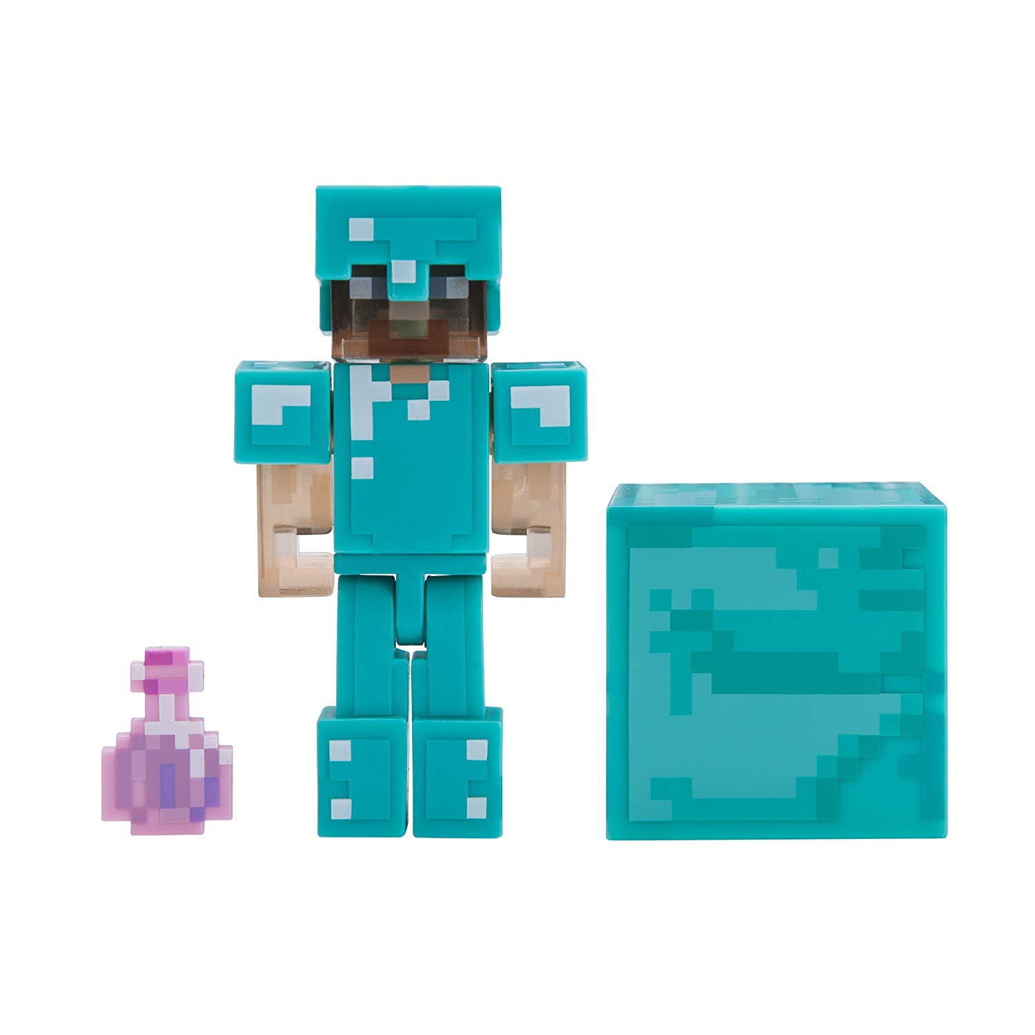 Minecraft Figura Steve With Invisibility Potion