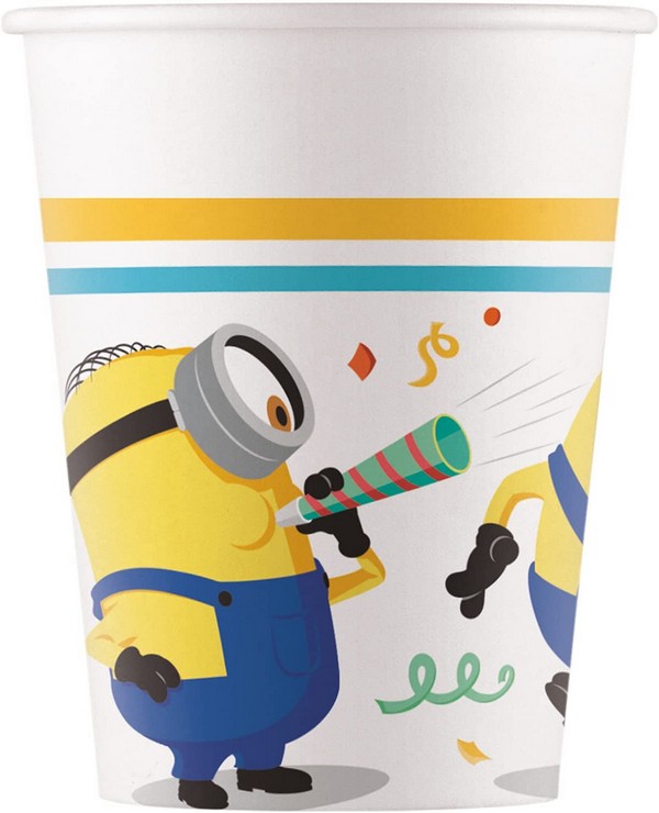 Minyonok Parti Pohár 8 db-os, 200 ml
