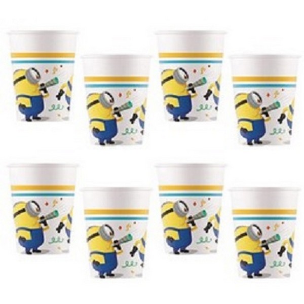 Minyonok Parti Pohár 8 db-os, 200 ml