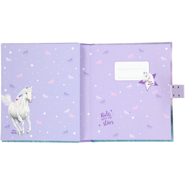 Miss Melody Számkódos Zenélő Titkos Napló Lila