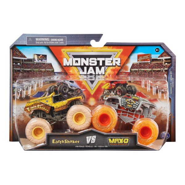 Monster Jam 1:64 kisautók 2-es csomag, többféle