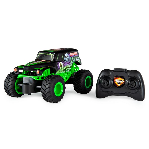 Monster Jam Grave Digger Távirányítós Autó 1:24