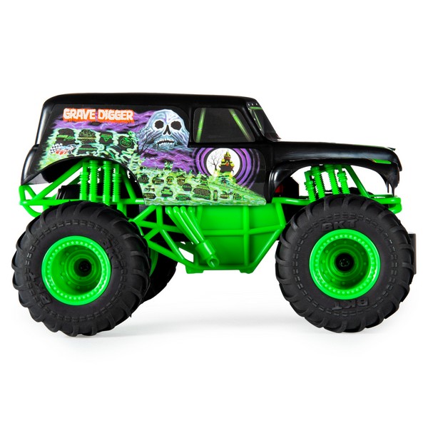 Monster Jam Grave Digger Távirányítós Autó 1:24