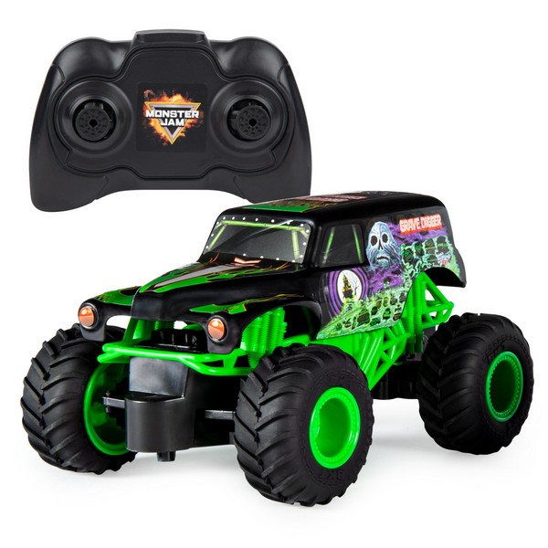 Monster Jam Grave Digger Távirányítós Autó 1:24