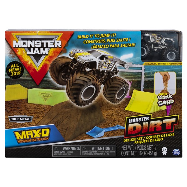 Monster Jam &amp; Kinetic Sand Prémium Pályaszett