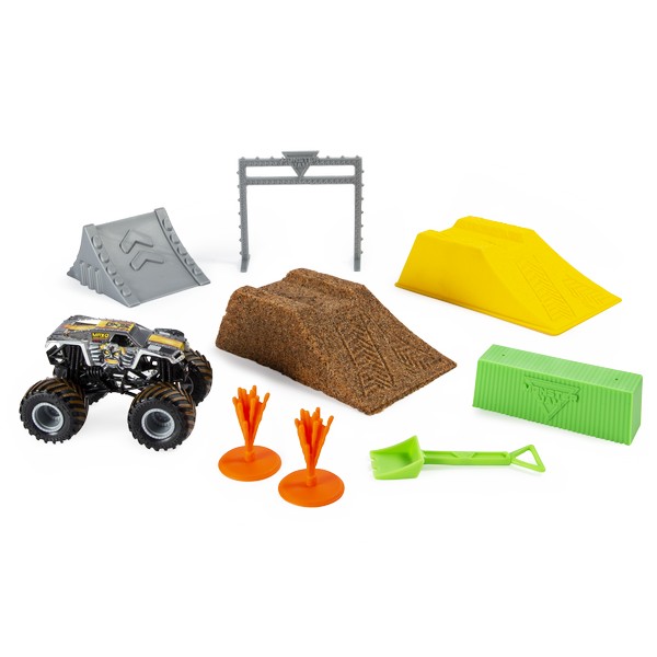 Monster Jam &amp; Kinetic Sand Prémium Pályaszett