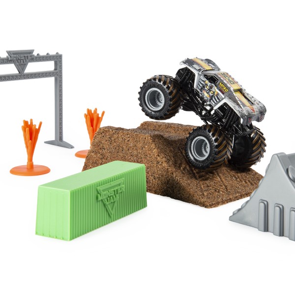 Monster Jam &amp; Kinetic Sand Prémium Pályaszett