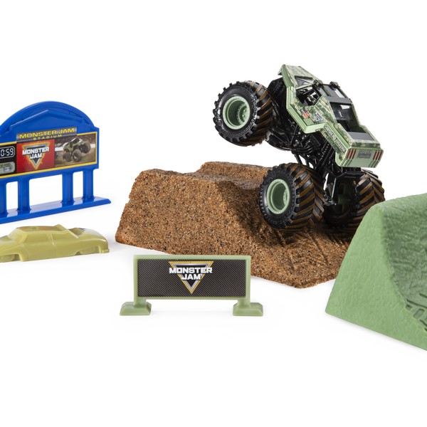 Monster Jam &amp; Kinetic Sand Prémium Pályaszett